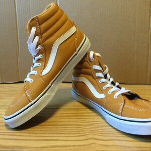 Vans Sk8-Hi Shoes Desert Sun Orange Size 6 Youth New Without Tag, Never Used